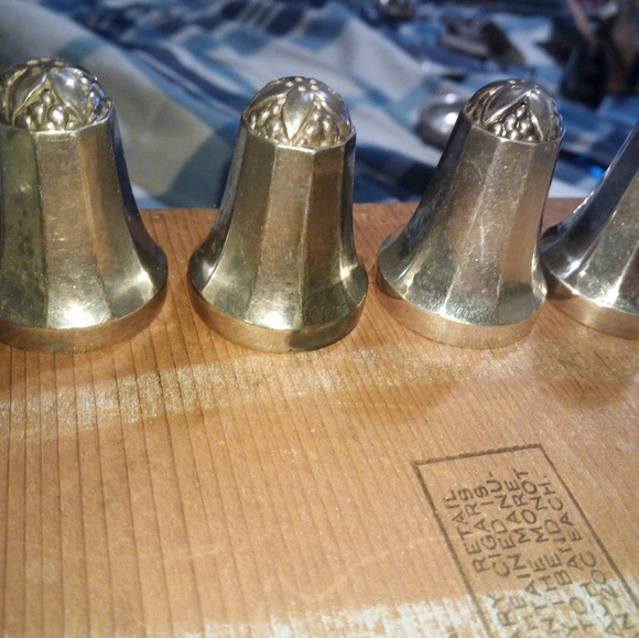 George Jenson Sterling silver salt and pepper shak